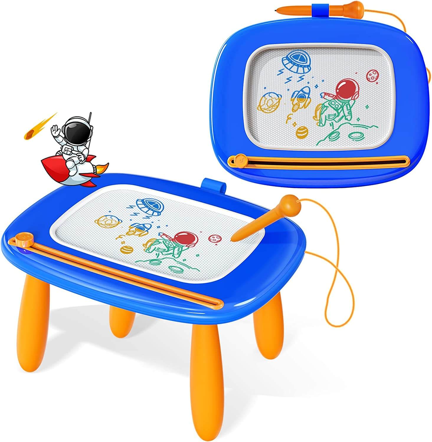 Kikidex Toddler Toys Upgraded Magnetic Drawing Board Toys for Toddlers 1 2 3 Year Olds Birthday Christmas Gifts