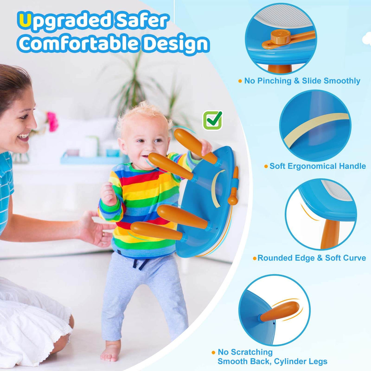 Kikidex Toddler Toys Upgraded Magnetic Drawing Board Toys for Toddlers 1 2 3 Year Olds Birthday Christmas Gifts