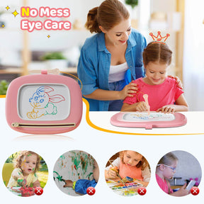 Kikidex Toddler Toys Upgraded Magnetic Drawing Board Toys for Toddlers 1 2 3 Year Olds Birthday Christmas Gifts